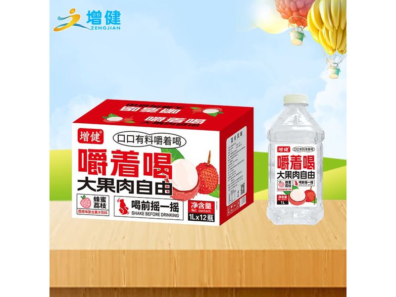 增健大果肉哆哆，超值1L装大容量，多地动销火热，终端爆量之选！